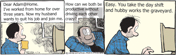 Adam@Home on Wednesday November 15, 2006 Comic Strip