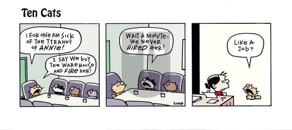 Ten Cats - Tuesday September 27, 2022 Comic Strip