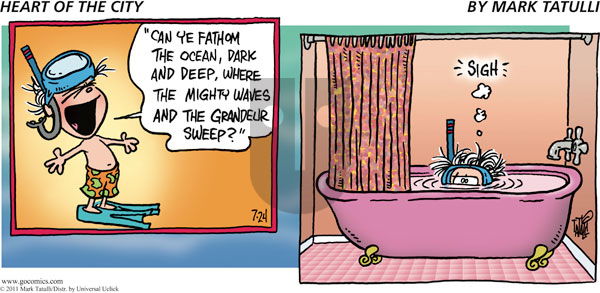 Heart of the City on Sunday July 24, 2011 Comic Strip