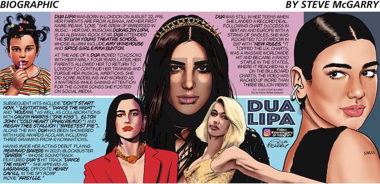 Biographic on Sunday March 17, 2024 Comic Strip