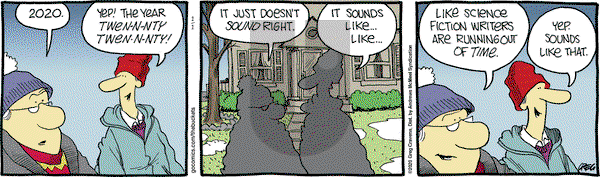 The Buckets on Wednesday January 1, 2020 Comic Strip