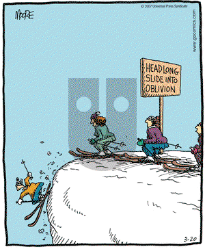 In the Bleachers on Tuesday March 20, 2007 Comic Strip