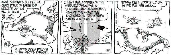 The Grizzwells on Thursday February 29, 1996 Comic Strip