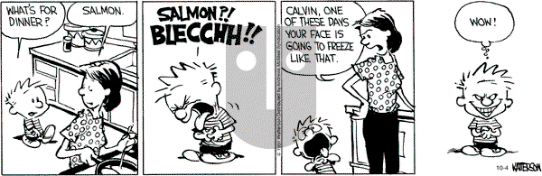 Calvin and Hobbes - Monday October 4, 2021 Comic Strip