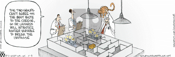Non Sequitur - Thursday November 3, 2011 Comic Strip