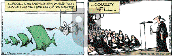 Non Sequitur - Wednesday February 16, 2022 Comic Strip