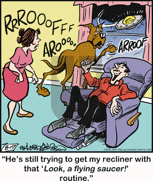 Marmaduke on Monday August 17, 2015 Comic Strip