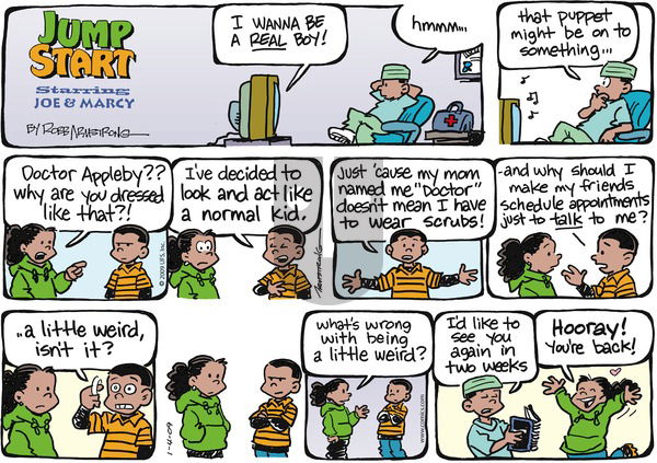 JumpStart on Tuesday January 13, 2009 Comic Strip