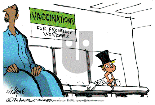 Henry Payne on Wednesday December 30, 2020 Comic Strip
