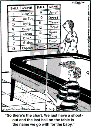 Close to Home on Wednesday January 16, 2008 Comic Strip