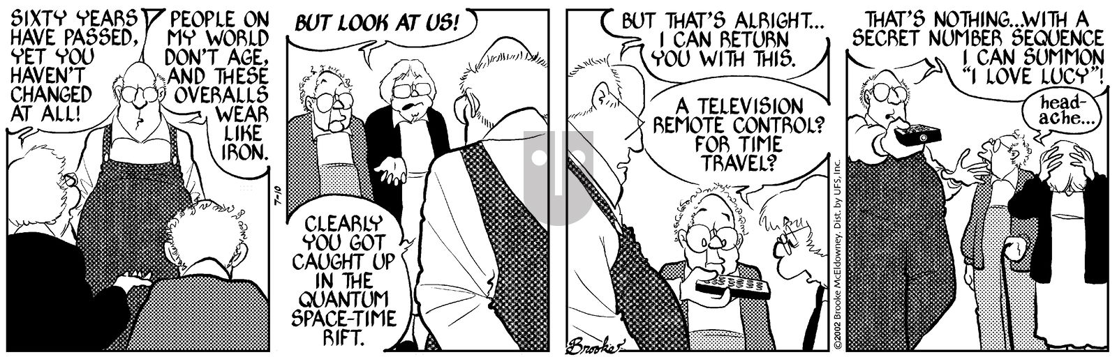 9 Chickweed Lane - Wednesday July 10, 2002 Comic Strip