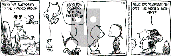 Prickly City on Friday July 16, 2004 Comic Strip