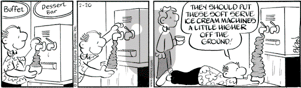 Drabble on Thursday February 20, 2003 Comic Strip