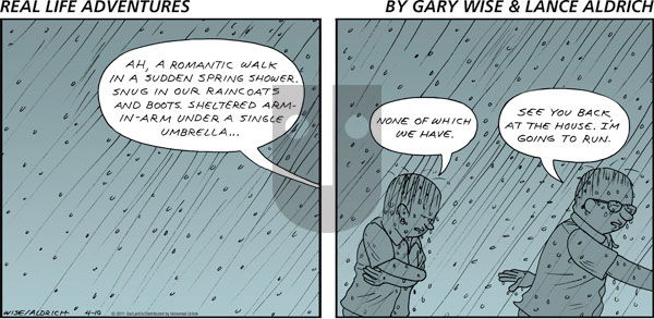Real Life Adventures on Wednesday April 9, 2025 Comic Strip