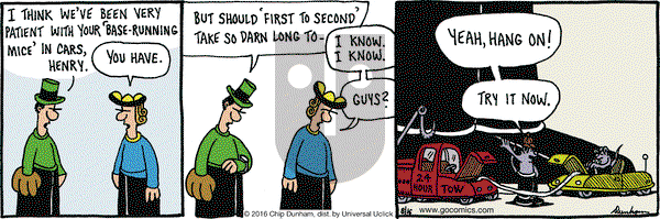 Overboard on Tuesday August 16, 2016 Comic Strip
