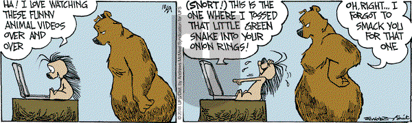 The Grizzwells on Monday October 29, 2018 Comic Strip