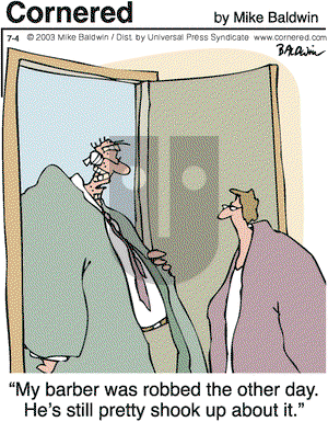 Cornered on Friday July 4, 2003 Comic Strip