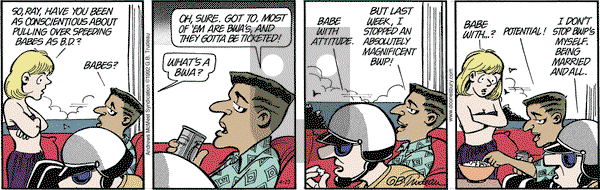 Doonesbury on Tuesday April 23, 2019 Comic Strip