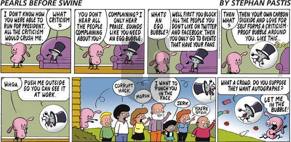 Pearls Before Swine on Sunday March 18, 2018 Comic Strip