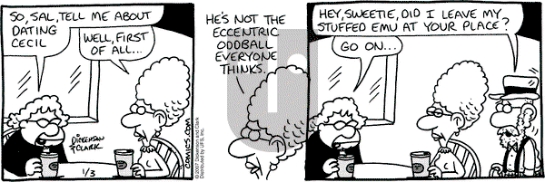 Lola on Wednesday January 3, 2007 Comic Strip