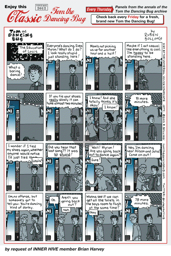 Tom the Dancing Bug on Thursday August 4, 2016 Comic Strip