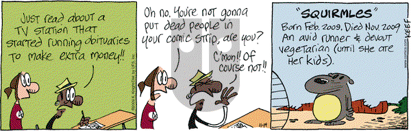 The Knight Life on Saturday November 14, 2009 Comic Strip