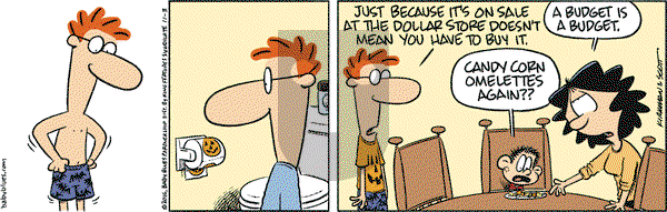 Baby Blues on Thursday November 3, 2016 Comic Strip