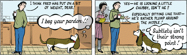 Fred Basset on Saturday May 29, 2021 Comic Strip