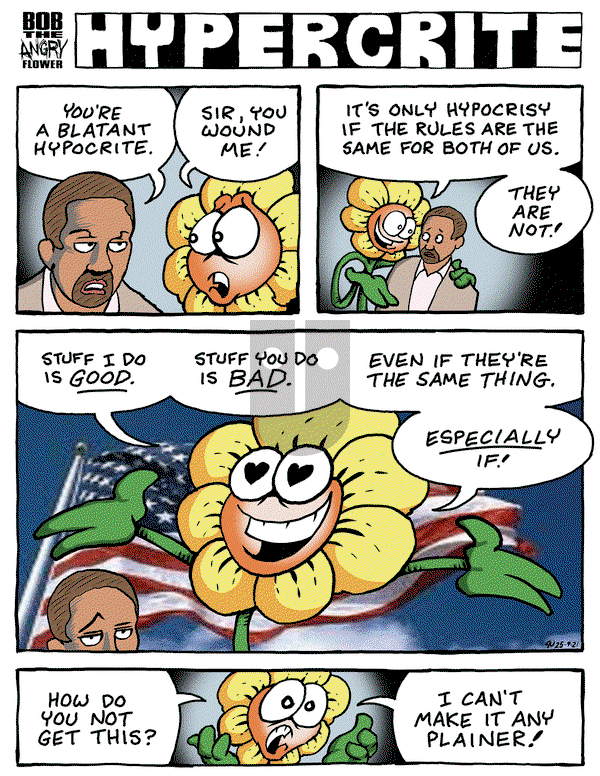 Bob the Angry Flower on Monday September 22, 2025 Comic Strip