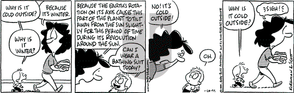 Baby Blues on Thursday January 28, 1999 Comic Strip
