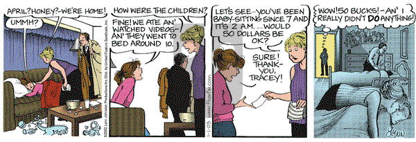 For Better or For Worse on Wednesday January 1, 2003 Comic Strip
