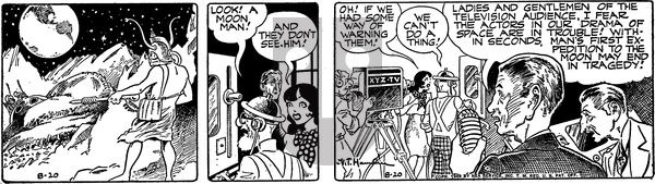 Alley Oop on Saturday August 20, 1949 Comic Strip