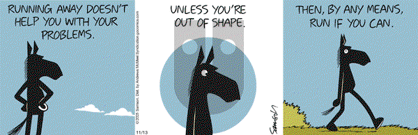 Dark Side of the Horse on Thursday November 13, 2025 Comic Strip