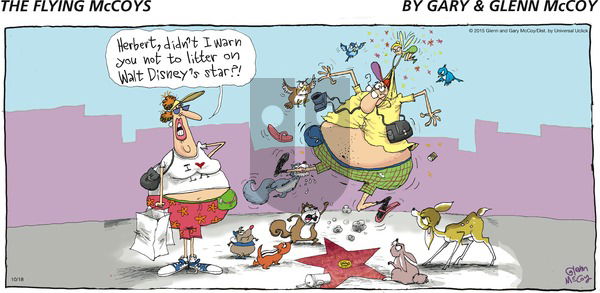 The Flying McCoys on Sunday October 18, 2015 Comic Strip
