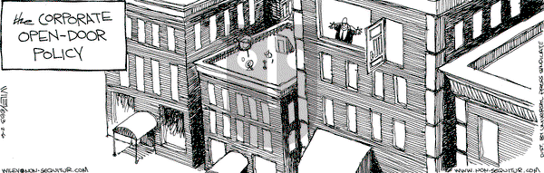 Non Sequitur on Thursday February 6, 2003 Comic Strip