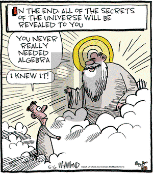 Reality Check on Tuesday May 6, 2025 Comic Strip