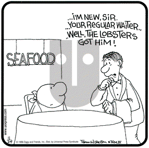 Ziggy on Wednesday November 24, 1999 Comic Strip