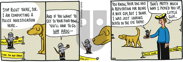 Overboard on Thursday October 14, 2010 Comic Strip