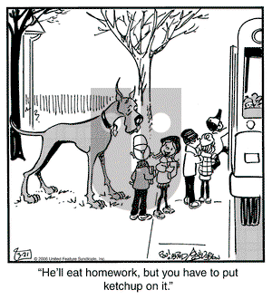 Marmaduke on Tuesday March 21, 2006 Comic Strip