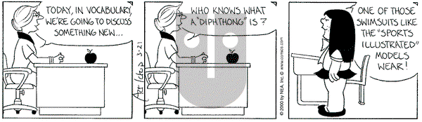 The Born Loser on Tuesday March 21, 2000 Comic Strip