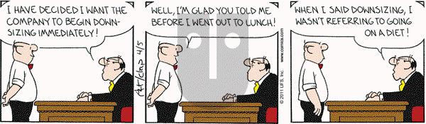 The Born Loser on Tuesday April 5, 2011 Comic Strip