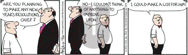 The Born Loser on Friday December 30, 2011 Comic Strip