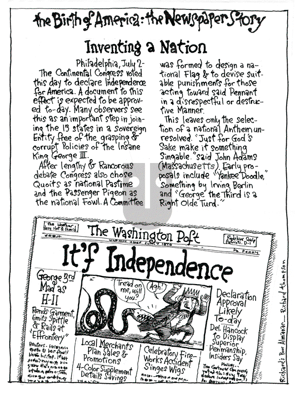 Richard's Poor Almanac on Friday December 13, 2024 Comic Strip