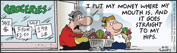 Frank and Ernest on Saturday June 21, 2014 Comic Strip