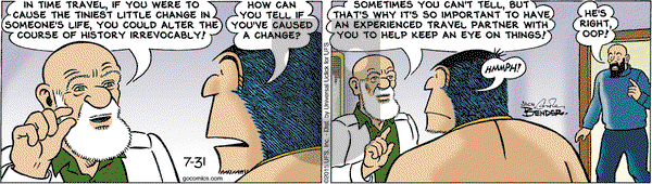 Alley Oop on Friday July 31, 2015 Comic Strip