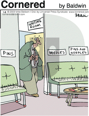 Cornered on Wednesday January 22, 2003 Comic Strip