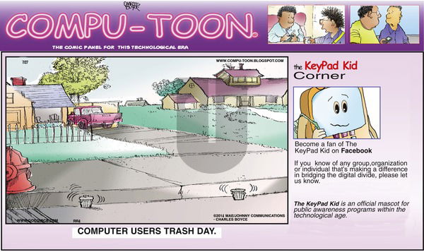 Compu-toon on Sunday July 27, 2014 Comic Strip