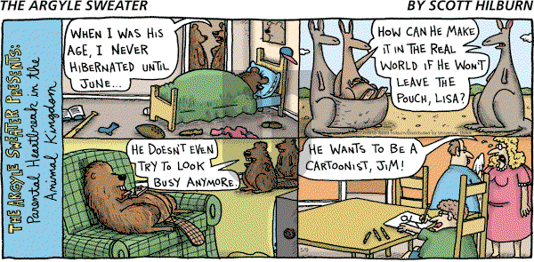 The Argyle Sweater on Sunday May 9, 2010 Comic Strip