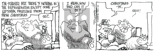 The Grizzwells on Friday December 1, 2000 Comic Strip