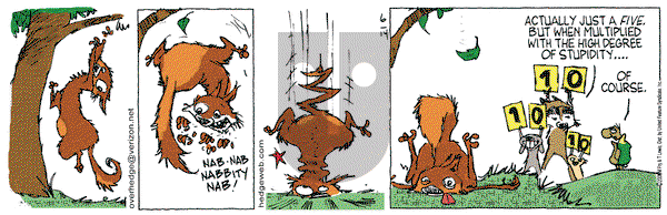 Over the Hedge on Wednesday June 14, 2006 Comic Strip